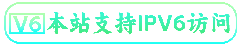 本站支持IPv6访问